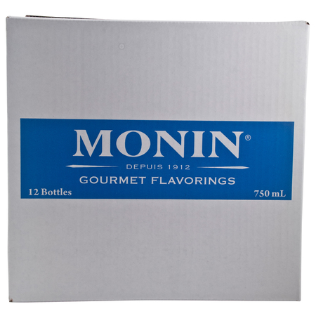 Monin Monin Vanilla Syrup 750mL Bottle, PK12 M-AR045A